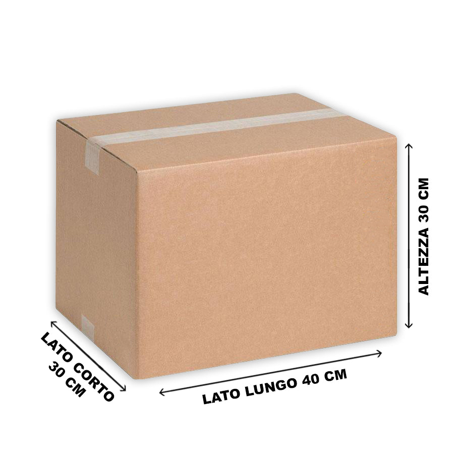Scatola 40x30x30 cm Cartone Doppia Onda