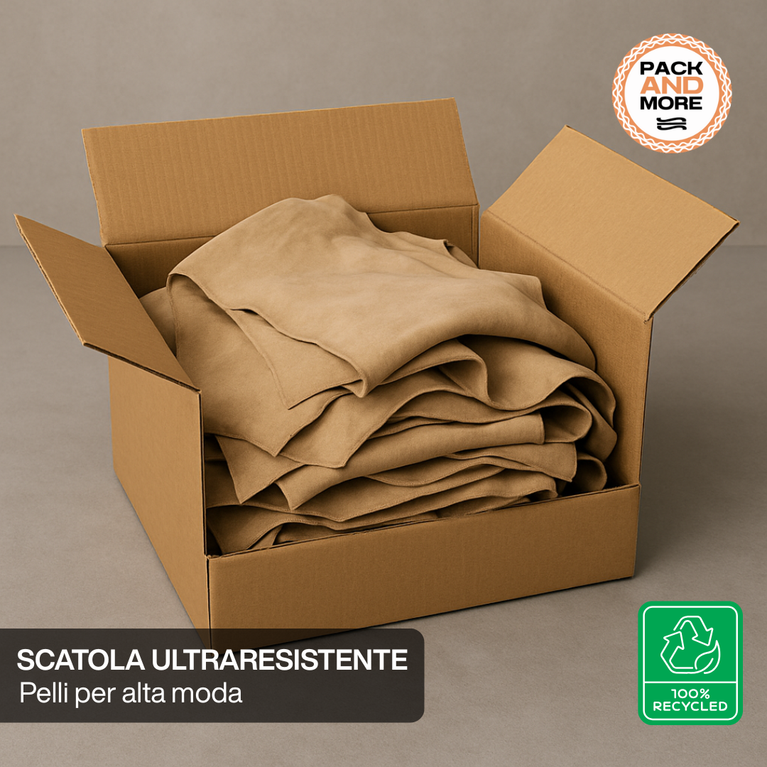 Scatola vulcano 90x30x60 cm doppia onda BC ad alta resistenza per prodotti di valore