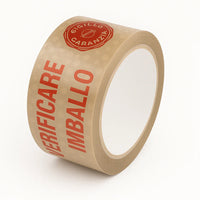 Nastro adesivo in PVC con scritta "Sigillo di garanzia" 50mm x 66m