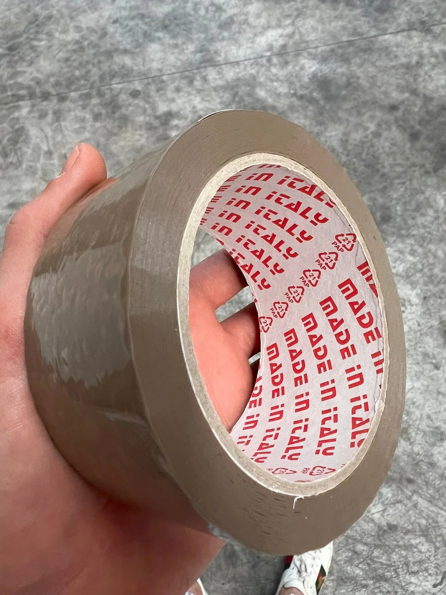 Nastro adesivo in PVC 50mm X 66m Avana