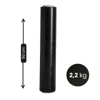 Film Estensibile Manuale Nero 50cm da 2,2kg