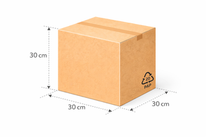 Scatola 30x30x30 cm Cartone Doppia Onda BC