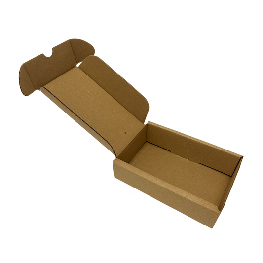 Scatola ecommerce FEFCO 426 automontante in cartone avana – 18x11,5x4,7 cm