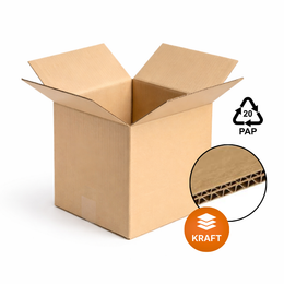 Scatola 25x25x25 cm Cartone Doppia Onda BC