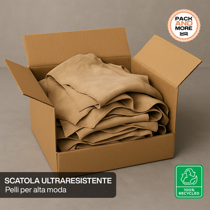 Scatola vulcano 90x30x60 cm doppia onda BC ad alta resistenza per prodotti di valore