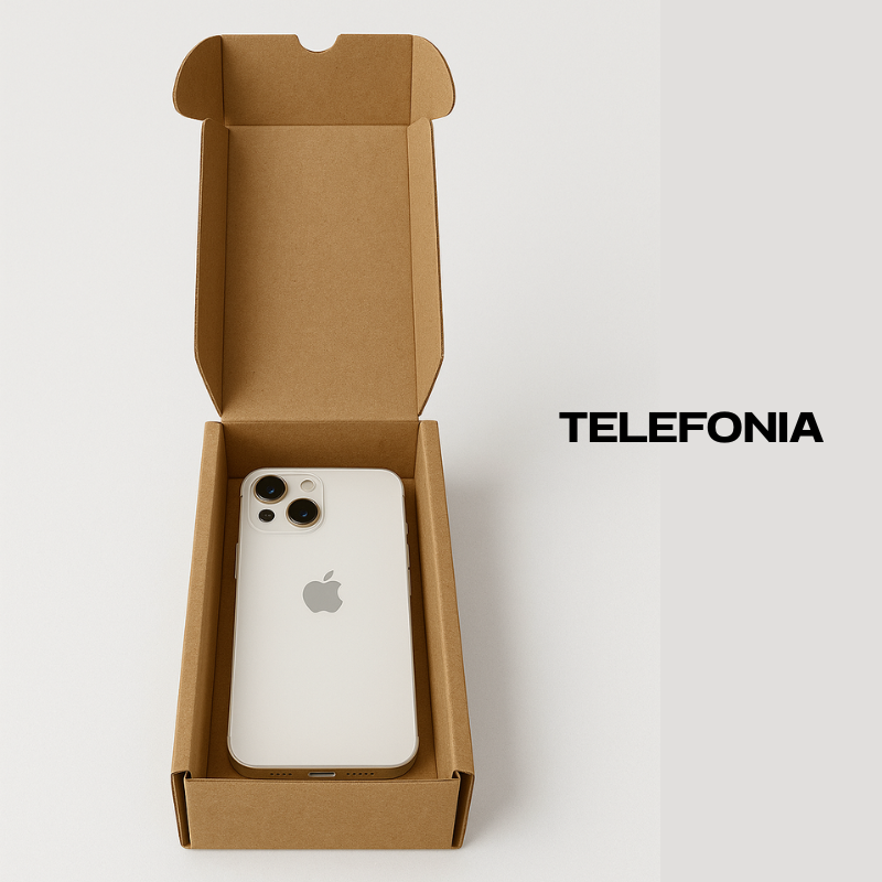 Scatola ecommerce FEFCO 426 automontante in cartone bianca – 18x11,5x4,7 cm