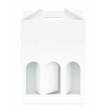 Scatola per bottiglie di vino confezione da 3 x 750 ml bottiglia BORDOLESE EU 40 x 26,5 x 8,6 cm