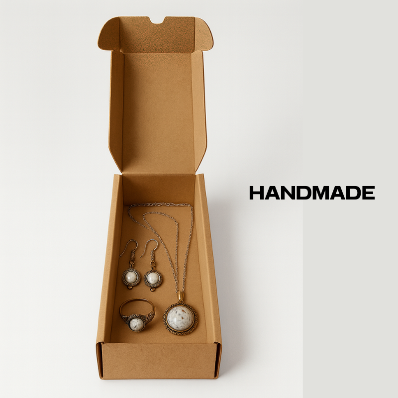 Scatola ecommerce FEFCO 426 automontante in cartone bianca – 18x11,5x4,7 cm