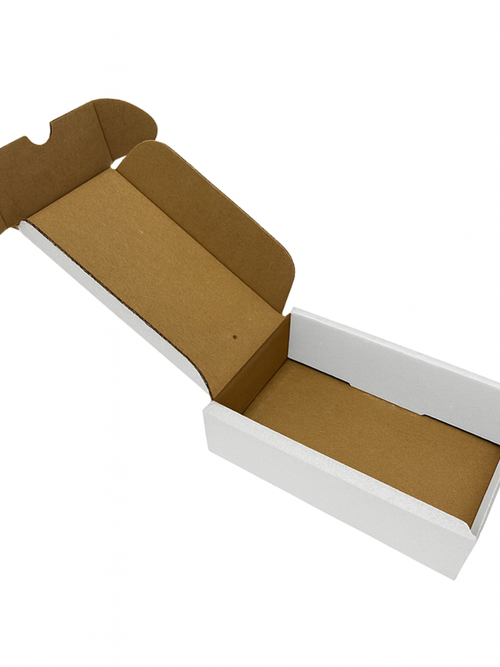 Scatola ecommerce automontante in cartone bianca – 18x11x5 cm