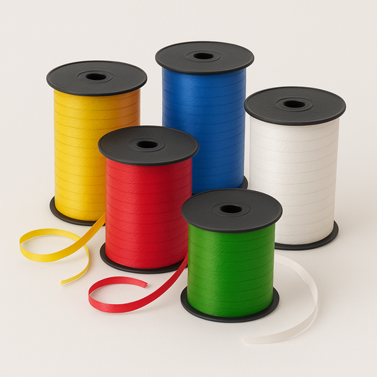 Nastrino colorato goffrato 5mm x 500 yards