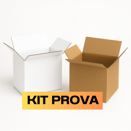 Kit da 5 scatole doppia onda per test