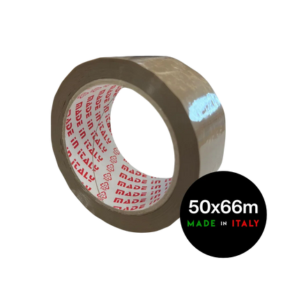 Nastro adesivo in PVC 50mm X 66m Avana