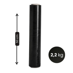 Film Estensibile Manuale Nero 50cm da 2,2kg