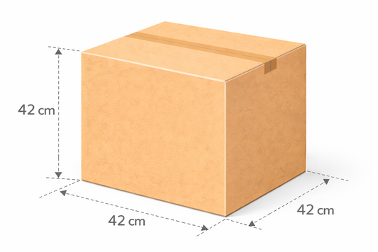 Scatola 42x42x42 cm Cartone Doppia Onda BC KRAFT